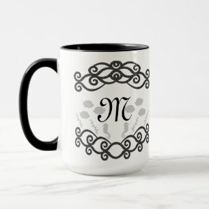 Mug Ocean Life avec cadre décoratif de poissons