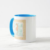 Mug Ocean Orange Seahorse (Devant gauche)