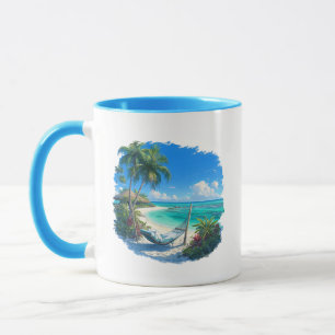 Mug Ocean Paradise - Plage tropicale Oasis