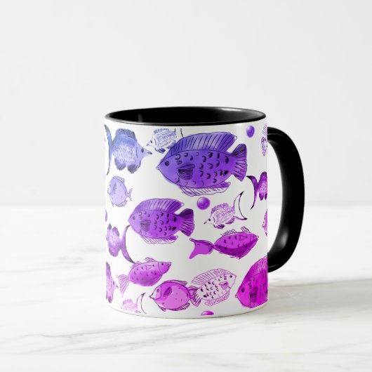 Mug Océan sauvage (Devant droit)