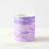 Mug Ocean Sea Beach Purple Waves Water (Centre)