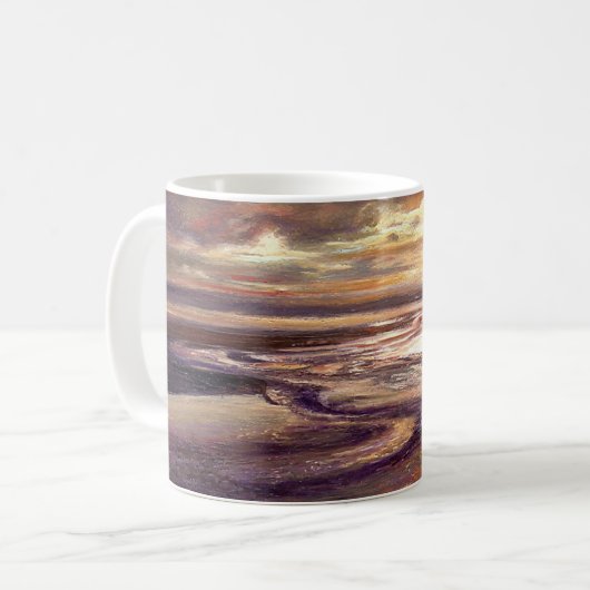 Mug "Ocean Sunset Swirl" (Devant gauche)