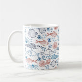 Mug Océan Tropical Fun Fish Underwater (Gauche)