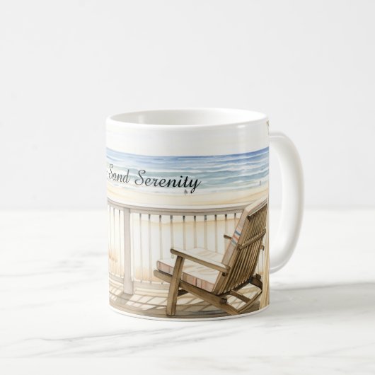 Mug Ocean View Beach Serenity (Devant droit)