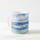 Mug Ocean Waves Beach House (Devant gauche)