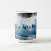 Mug Ocean Waves "Riding Life's Waves" (Centre)