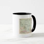 Mug Océanie - Carte Atlas de l'Océanie (Devant droit)