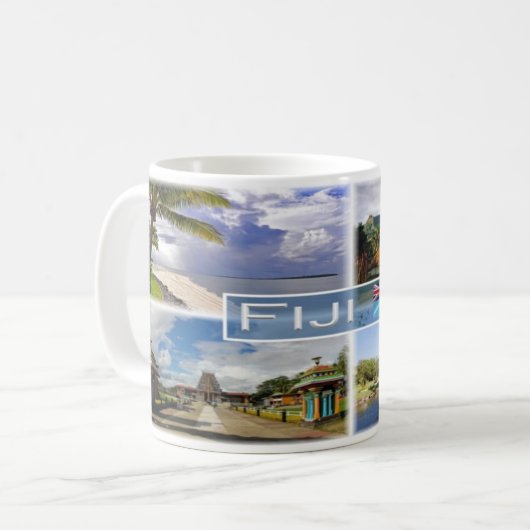 Mug Océanie - Fidji - (Devant gauche)