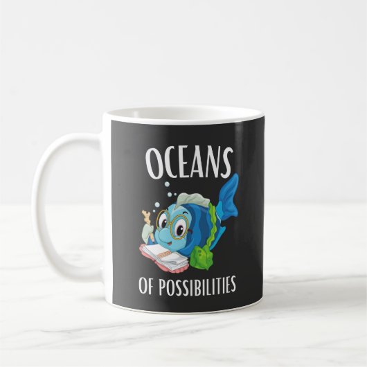 Mug Océans de possibilités lecture estivale (Gauche)