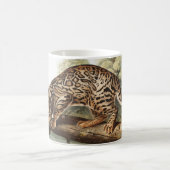Mug Ocelot, chat léopard (Felis pardalis) Illustration (Centre)