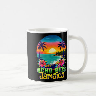 Mug Ocho Rios Jamaïque Plage Coucher de soleil tropica