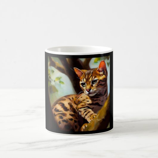 Mug Ocicat Cat (Centre)