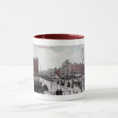 Mug O'Connell Bridge, Dublin, Irlande, Style Vintage (Centre)