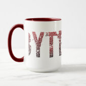 Mug Octet binaire je (Gauche)