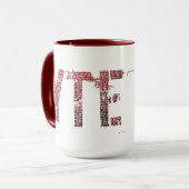 Mug Octet binaire je (Devant gauche)