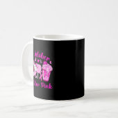 Mug October We Wear Nk Breast Cancer Awareness Stal Wo (Devant gauche)