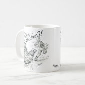 Mug Octobre 2018 Jour 5 - Chicken Chase (Devant gauche)