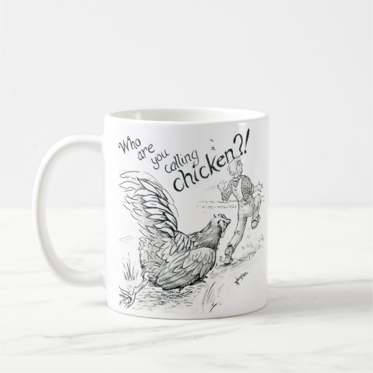 Mug Octobre 2018 Jour 5 - Chicken Chase (Gauche)