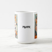 Mug Octobre est ma typographie Citrouille d'anniversai (Centre)