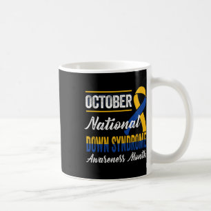Mug Octobre Jaune Et Bleu Le Syndrome De Déroulement D