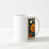 Mug Octobre Mois de naissance Fleur Marigold (Devant droit)