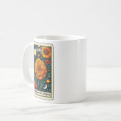 Mug Octobre Mois de naissance Fleur Marigold (Devant gauche)