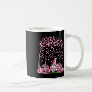 Mug Octobre Nous Portons Le Cancer Du Sein Rose Gnome