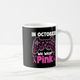 Mug Octobre Nous Portons Pink Breast Cancer Jeu Enfant