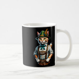 Mug Octobre Parti Chat Funny Allemand Bavarois Lederho