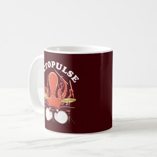 Mug Octopulse | Batteur Octopus (Devant gauche)