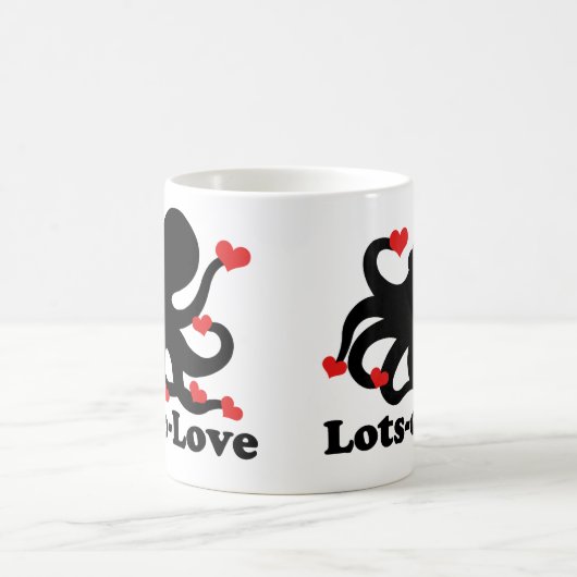 Mug Octopus a beaucoup d'amour (Centre)