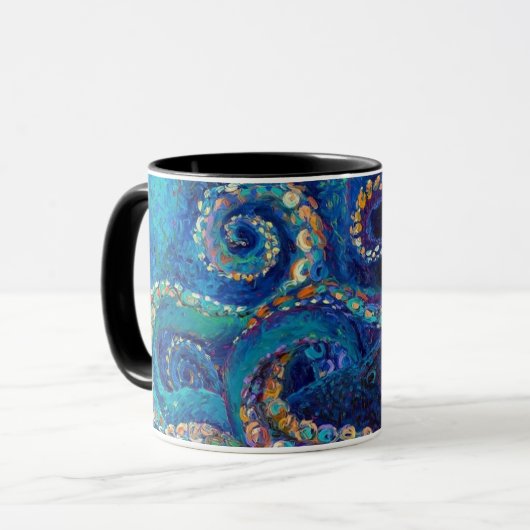 Mug Octopus art (Devant gauche)