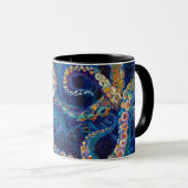 Mug Octopus art (Devant droit)