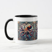Mug Octopus Art Déco (Gauche)
