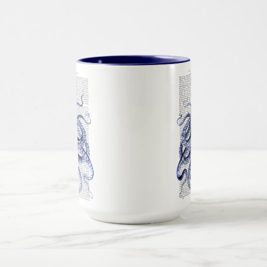 Mug Octopus bleu (Centre)