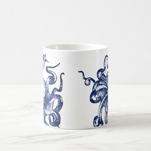 Mug Octopus bleu (Centre)