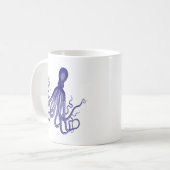 Mug Octopus bleu 5 (Devant gauche)