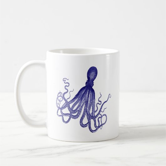 Mug Octopus bleu 5 (Gauche)