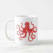 Mug Octopus de Détroit (Gauche)