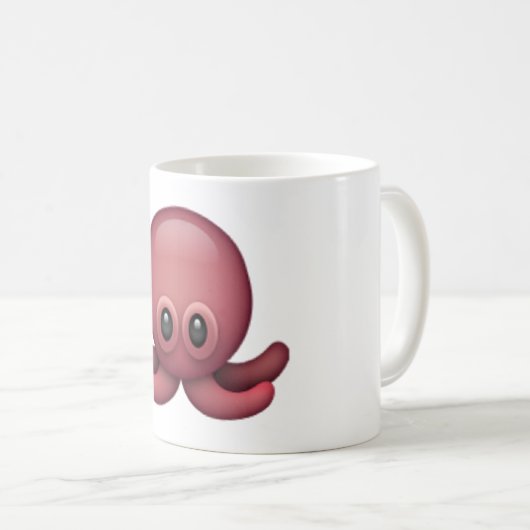 Mug Octopus - Emoji (Devant droit)