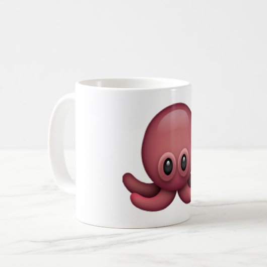 Mug Octopus - Emoji (Devant gauche)