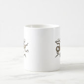 Mug Octopus Kraken Illustration Vintage (Centre)