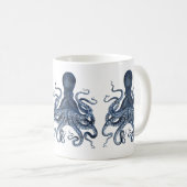Mug Octopus Kraken Mer marine marine marine (Devant droit)