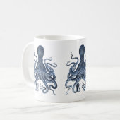 Mug Octopus Kraken Mer marine marine marine (Devant gauche)