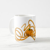 Mug Octopus orange (Devant gauche)