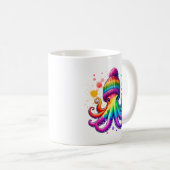 Mug Octopus Portant Une Bénigne (Devant droit)
