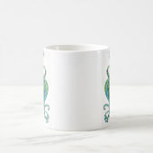Mug Octopus vert et bleu (Centre)