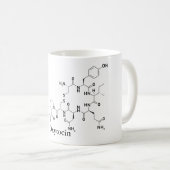 Mug Ocytocine Molécule d'Amour Chimie Science (Devant droit)