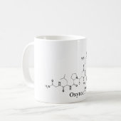 Mug Ocytocine Molécule d'Amour Chimie Science (Devant gauche)