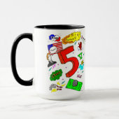 Mug Ode à cinq bouchons (Gauche)